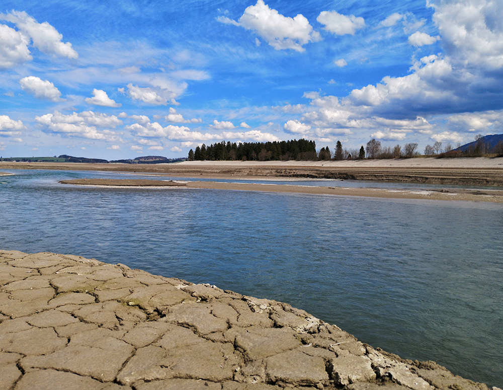 forggensee Frau Bergschön Oberallgäu Biketour